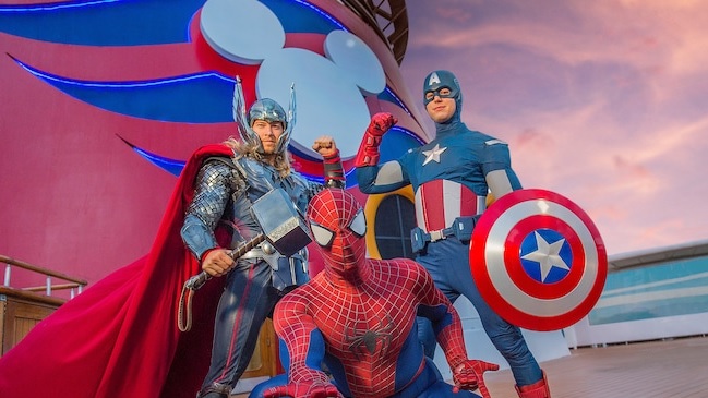 Marvel Day at Sea aboard Disney Cruise Line