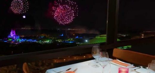 There's a great view of fireworks at the California Grill