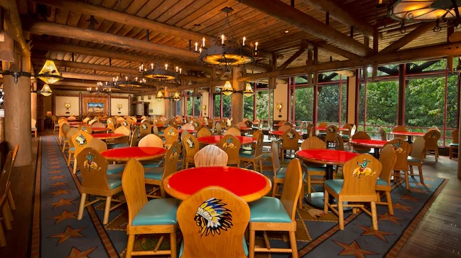 Whispering Canyon Cafe is a great restaurant for preschoolers