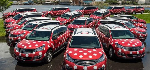 Minnie Vans at Walt Disney World