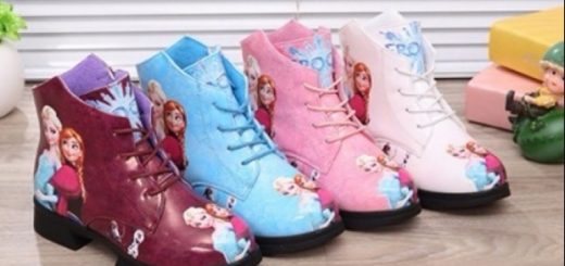 Disney-themed boots