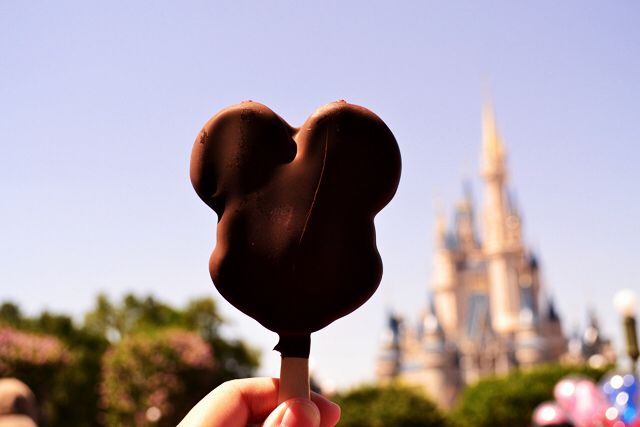 ice cream at Disney World
