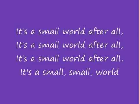 Small World Lyrics