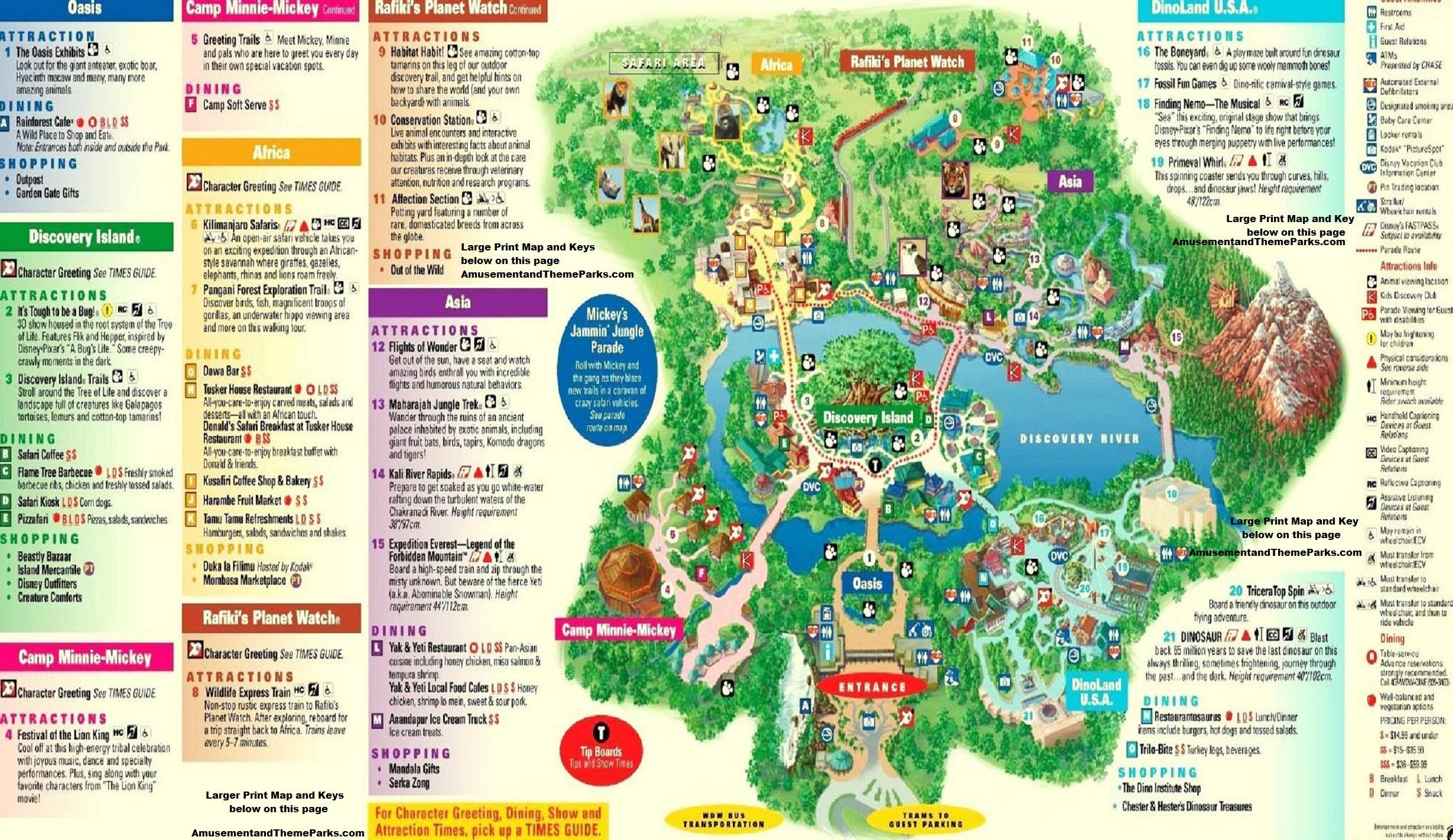 5 Useful Things You Can Learn From Disney Park Maps Mickeyblog Com