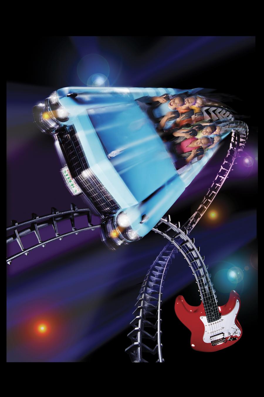 Rock 'n' roller coaster Disney World