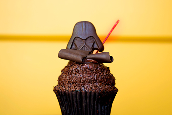 Darth Vader Cupcake