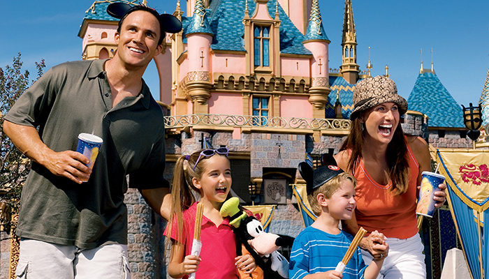 Disneyland family vacation