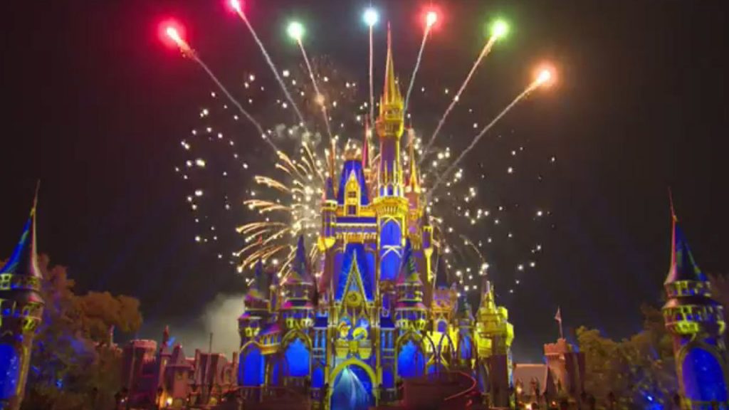 Happily Ever Fireworks Magic Kingdom