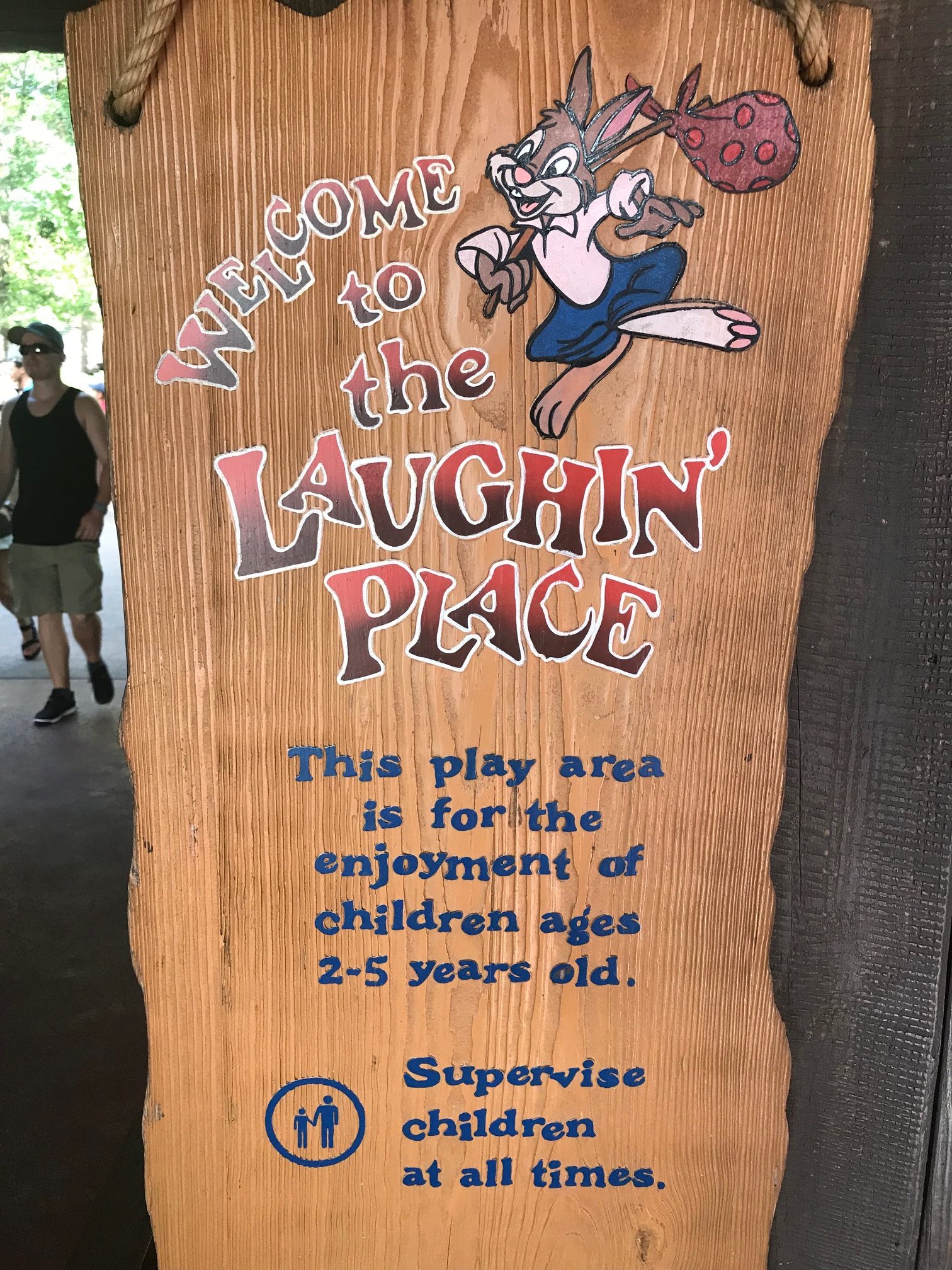 Laughin Place sign