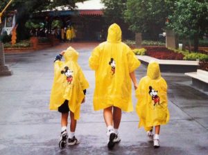 Disney rain poncho