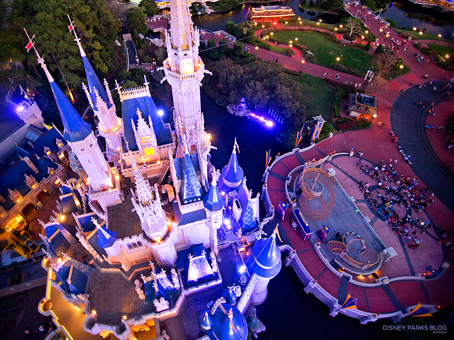 Disney from above
