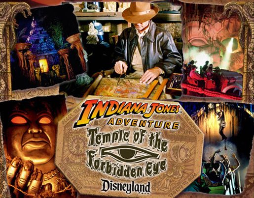 Indiana Jones Adventure Attraction Disneyland