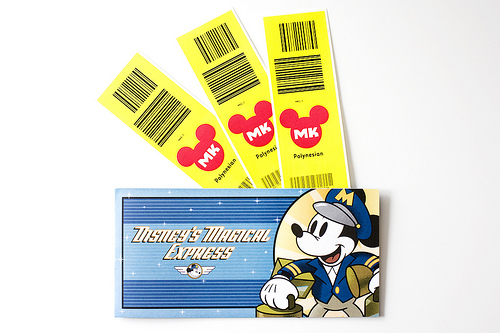 Magical Express luggage tags