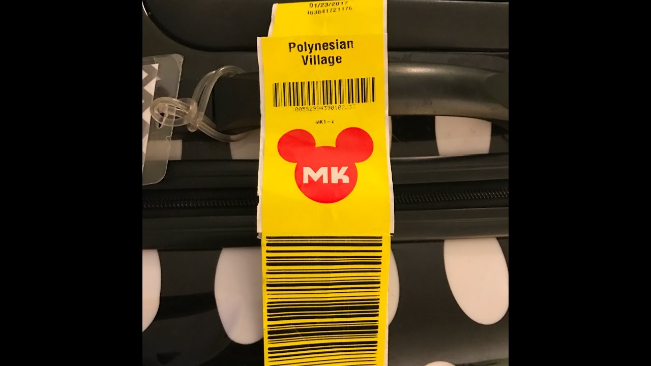 Magical Express luggage tags