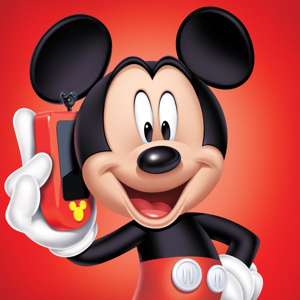 Mickey cell phone