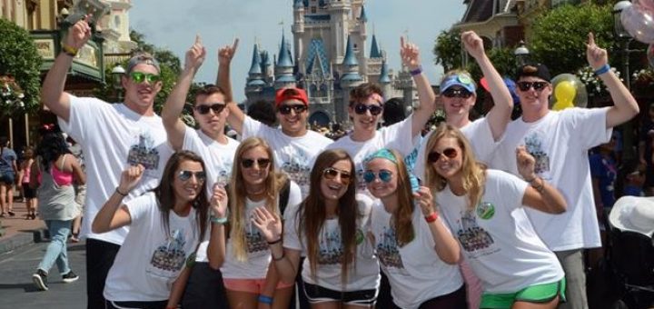 Teenagers at Disney