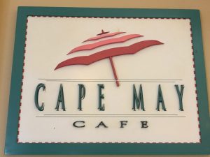 Cape May Cafe sign
