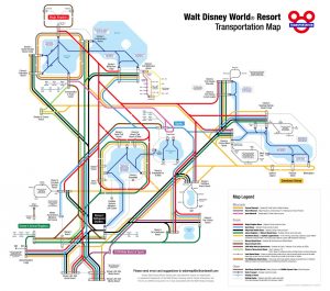Disney World Transportation Cards