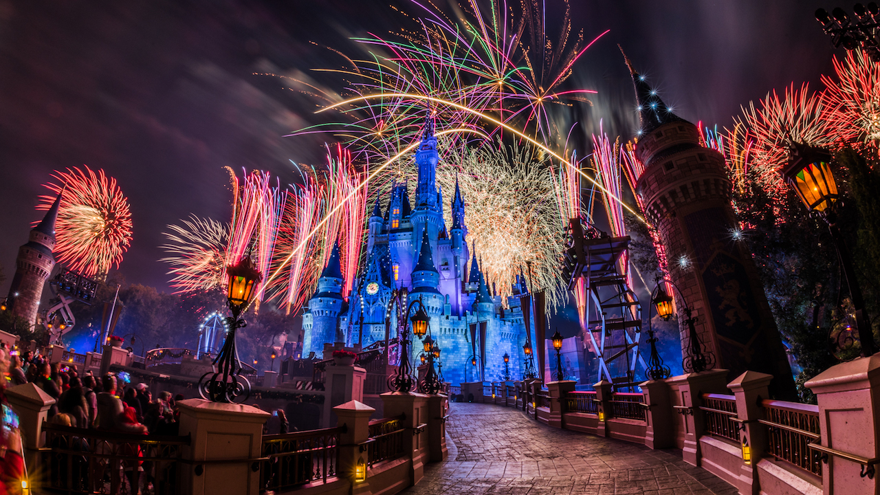 Nighttime shows at Walt Disney World
