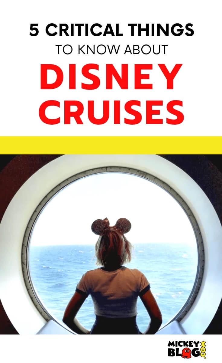 5 crucial things to know about Disney cruises