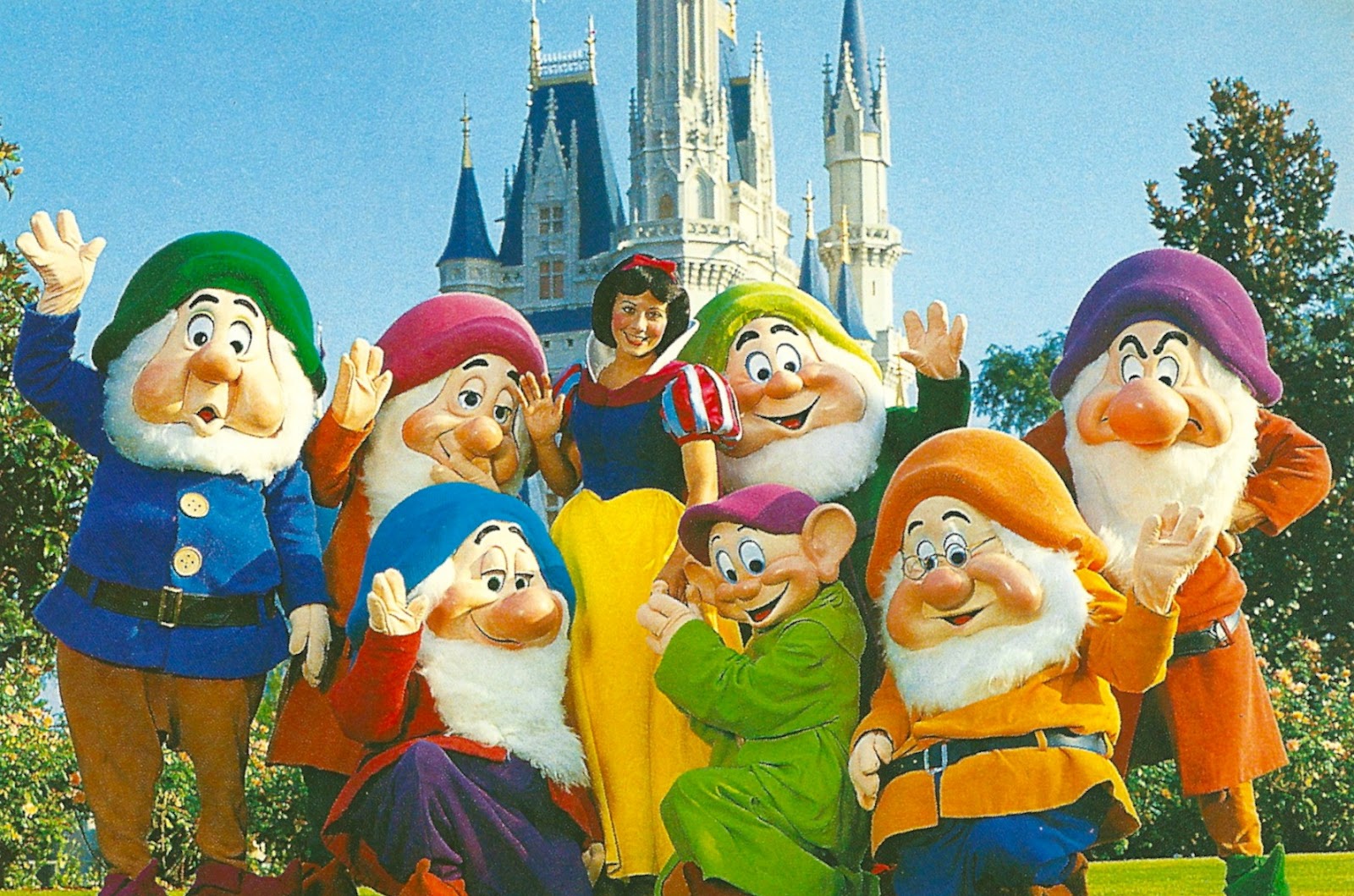 Snow White Seven Dwarfs Disney World