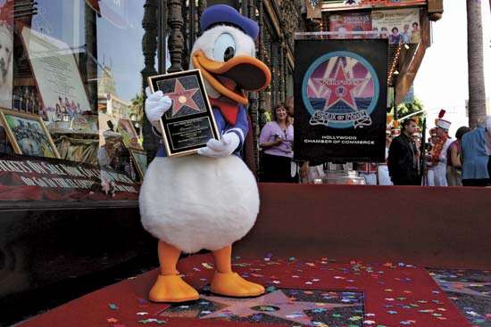 Donald Duck Walk of Fame