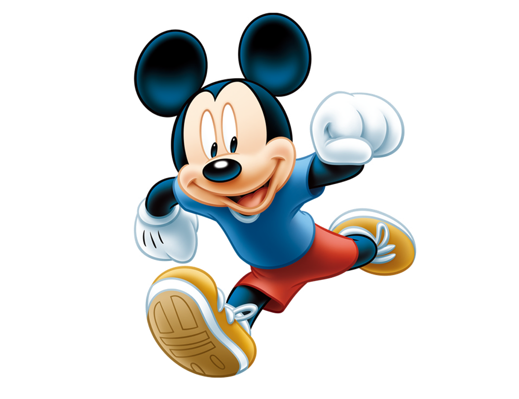Mickey running
