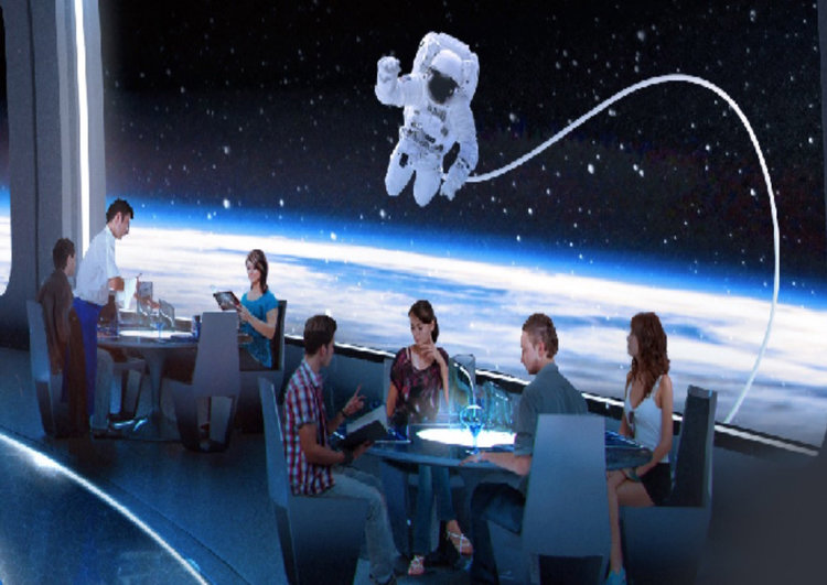 Epcot's New Space Restaurant