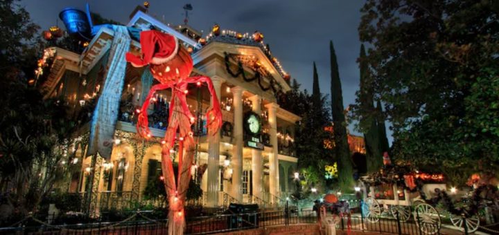 Disneyland Haunted Mansion Overlay