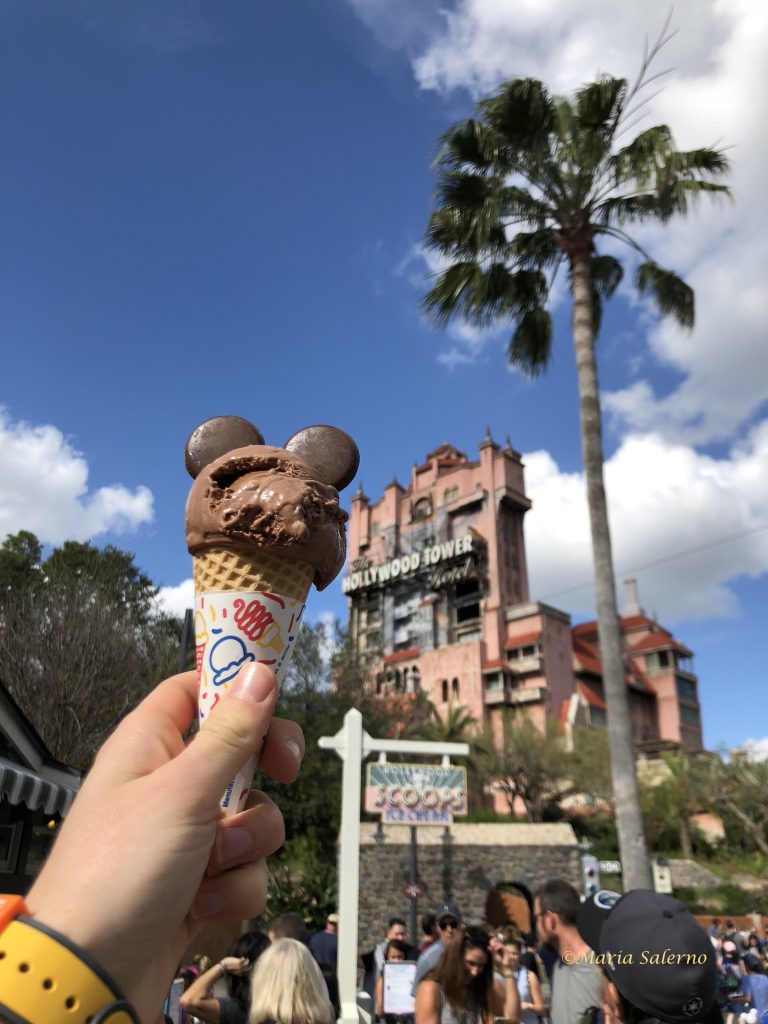 Mickey ears ice cream