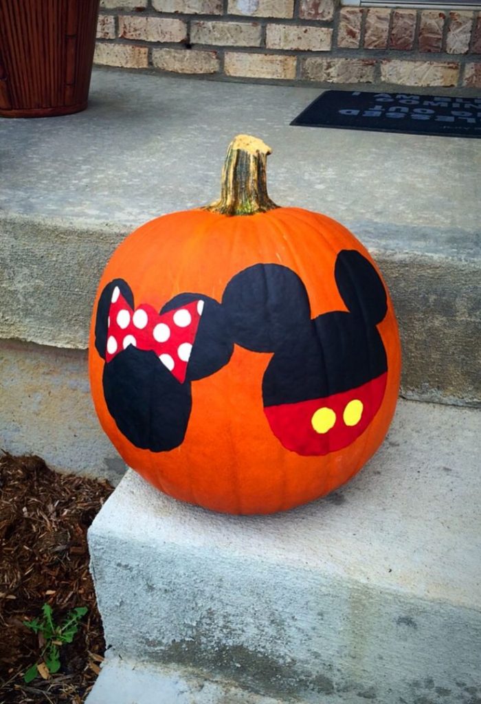 Mickey Minnie Pumpkin