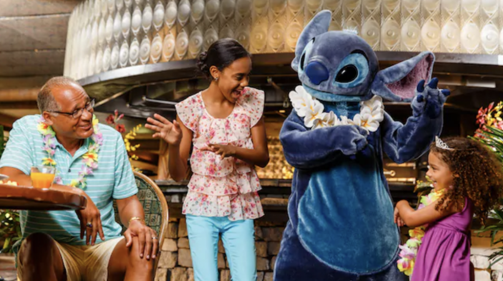 Stitch Character Dining