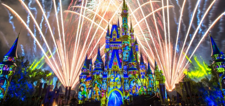 Disney World fireworks times