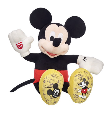 New with tag Unstuffed Build a Bear Limited Disney Mickey Mouse 90th Anniversary