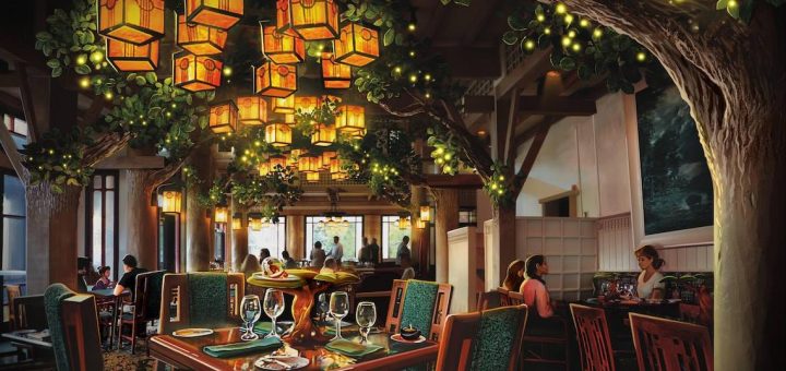 Concept Art for Storybook Dining
