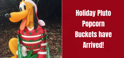 Holiday Pluto Popcorn Bucket