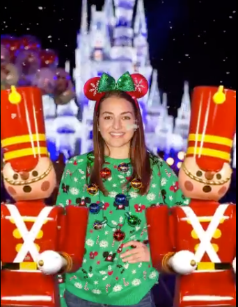 Disney PhotoPass Christmas Party Magic Shots