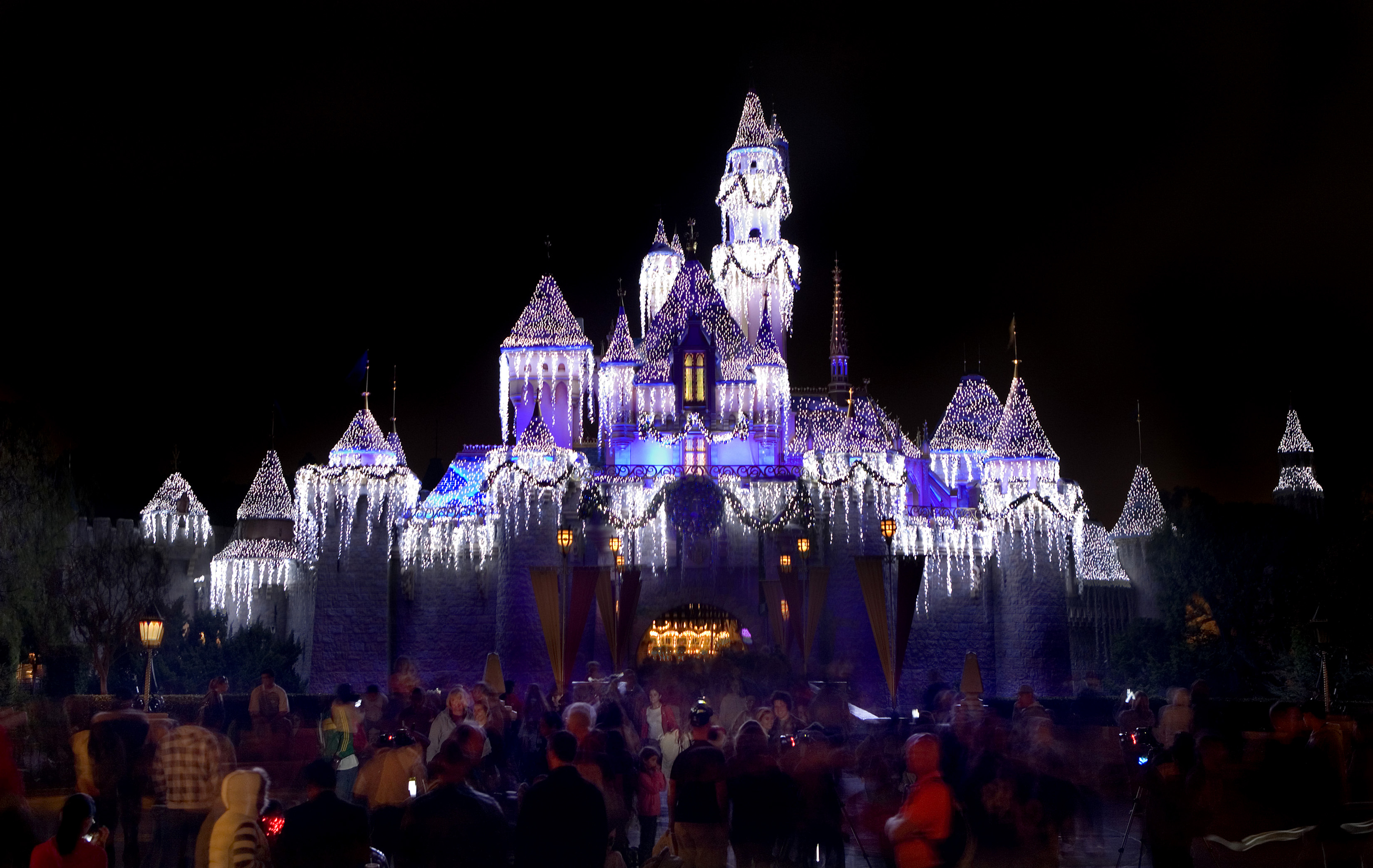 Disneyland Resort During The Holidays