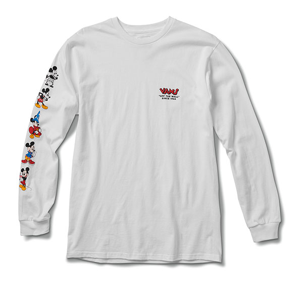 vans mickey mouse long sleeve