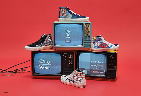 Mickey Mouse vans