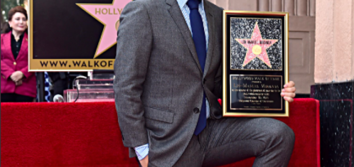 Lin-Manuel Miranda Gets Star on Hollywood Walk of Fame
