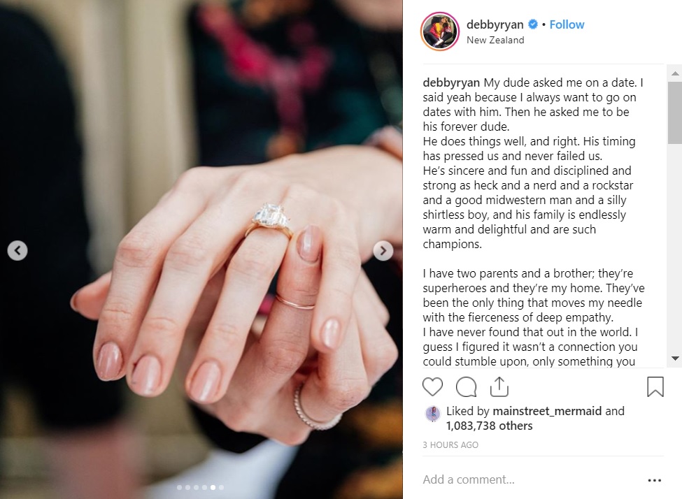 Debby Ryan engaged