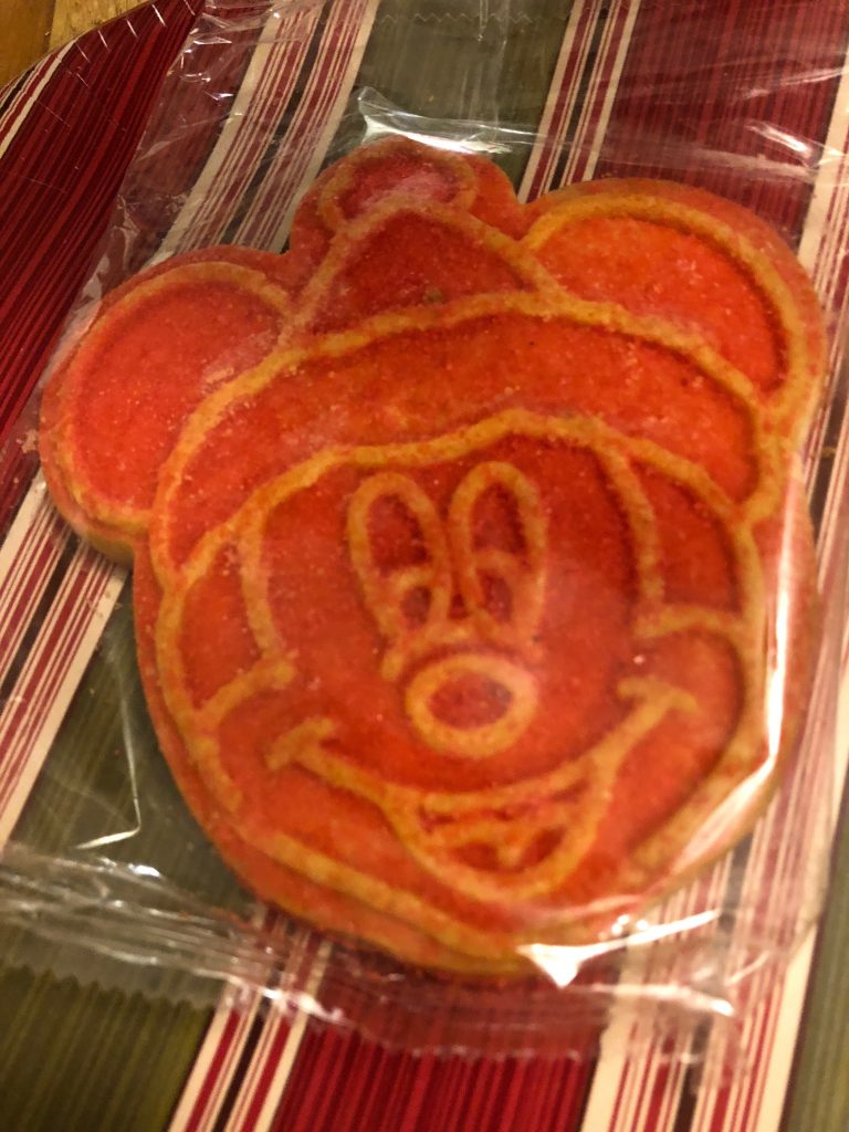 Mickey's Christmas Party cookies