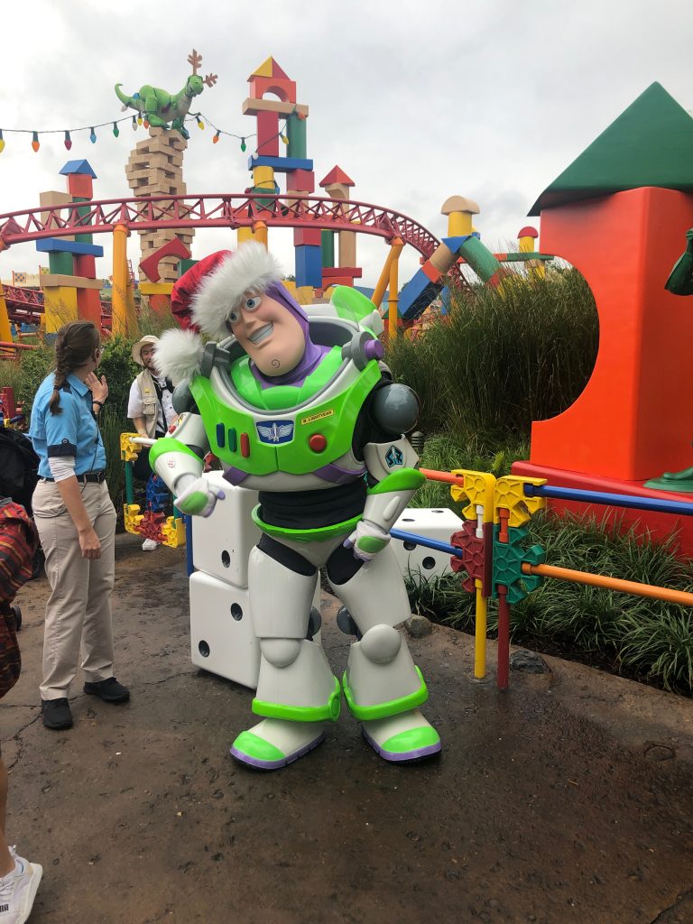 Buzz Lightyear as Santa