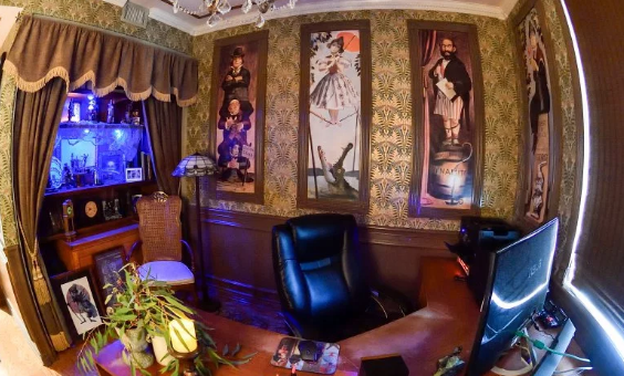 Haunted Mansion office