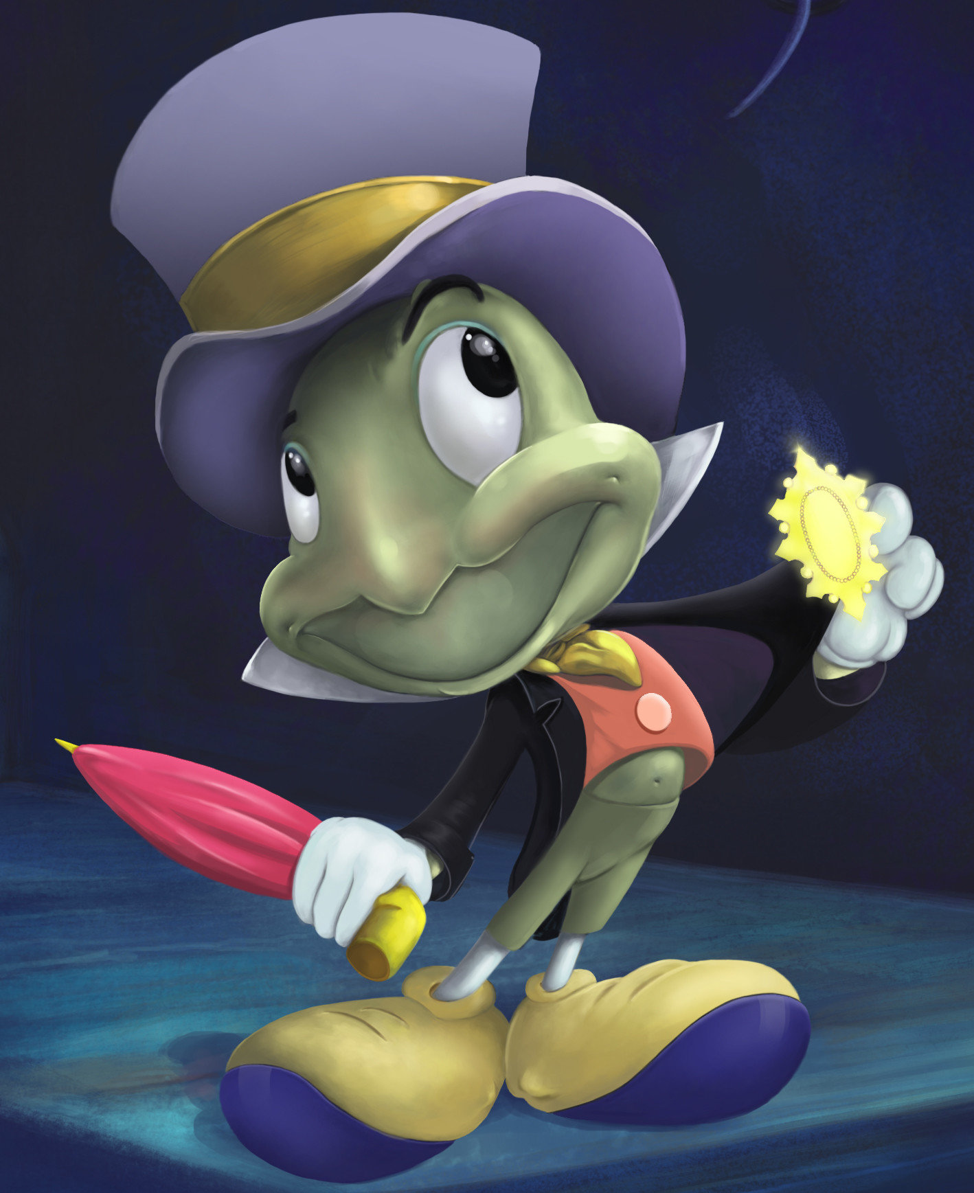 Jiminy Cricket and Pinnochio