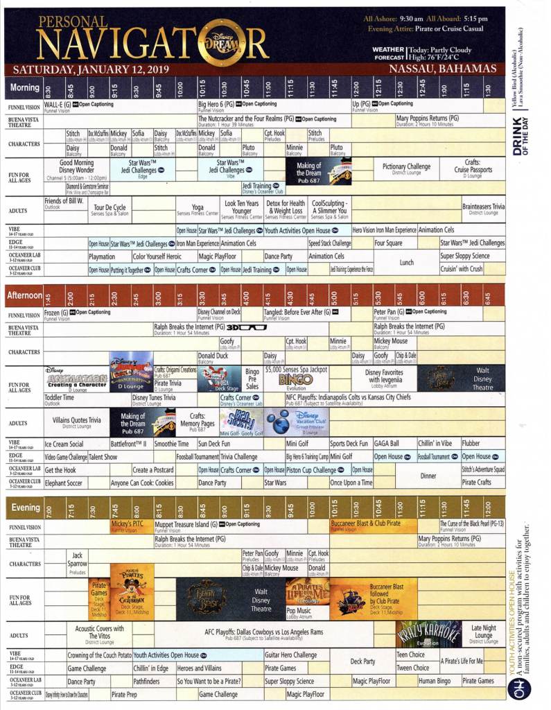 disney cruise payment schedule