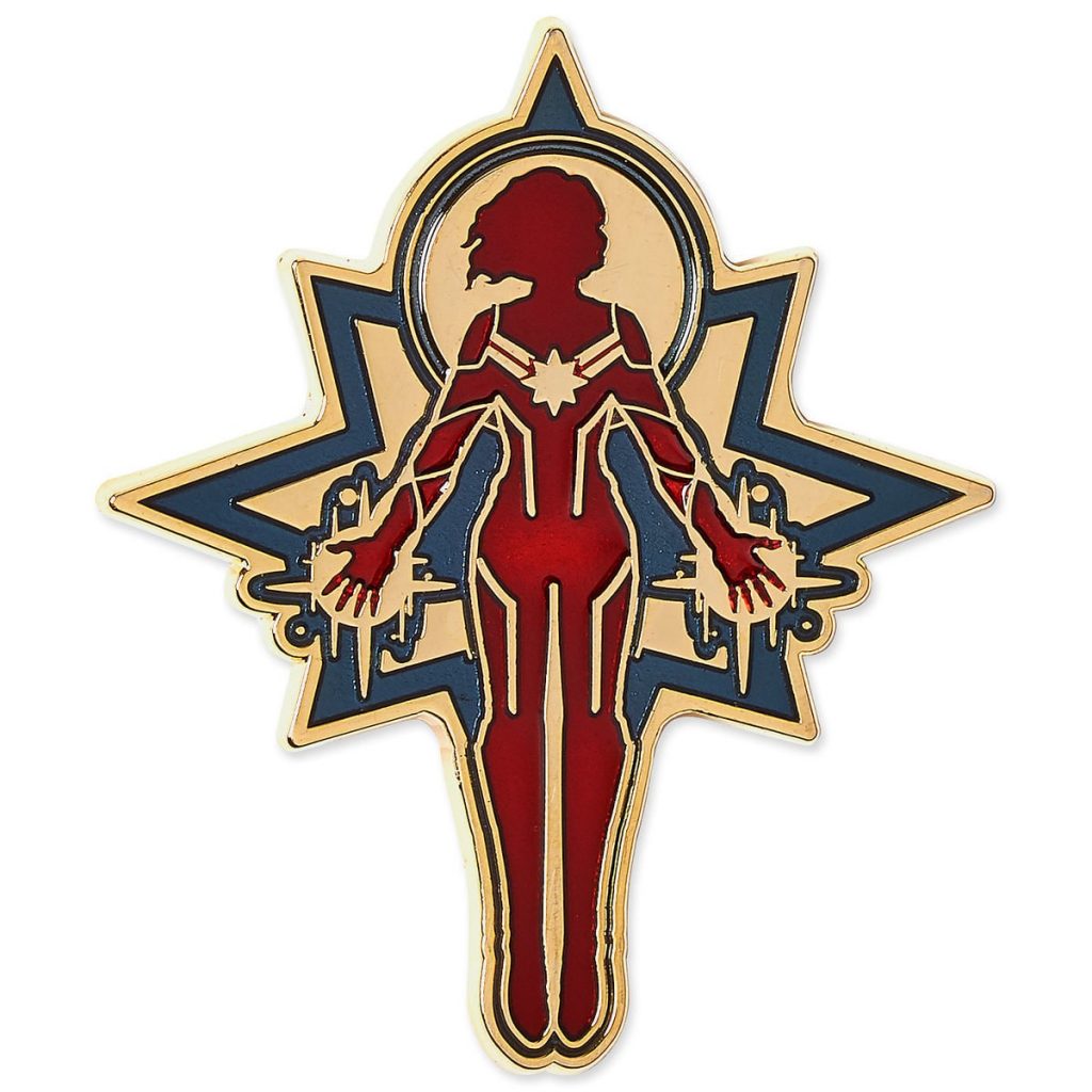 Captain Marvel Pin (Gold)