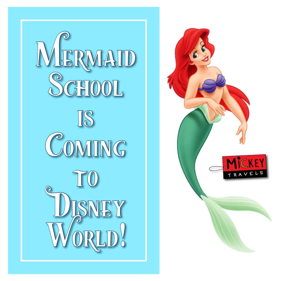 Mermaid School at Disney