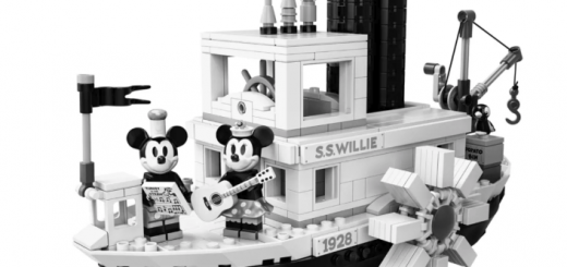Steamboat Willie Lego